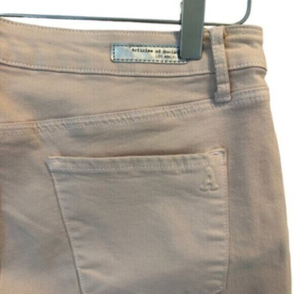 Articles of Society Women's Pale Blush Pink Skinny Jeans Size 30 - Picture 5 of 10